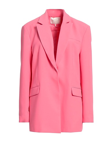 NOTES DU NORD Giacca Rosa 100% Poliestere