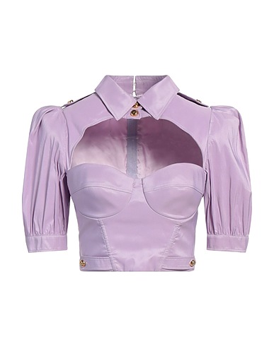 ELISABETTA FRANCHI Bustier Lilac 100% Polyester, Polyamide, Elastane