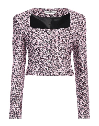 ALESSANDRA RICH Jacket 75% Polyamide, 12% Polyurethane, 7% Acrylic, 6% Mohair wool