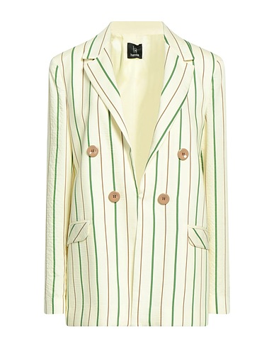 HANITA Blazer Ivory 97% Polyester, 3% Elastane