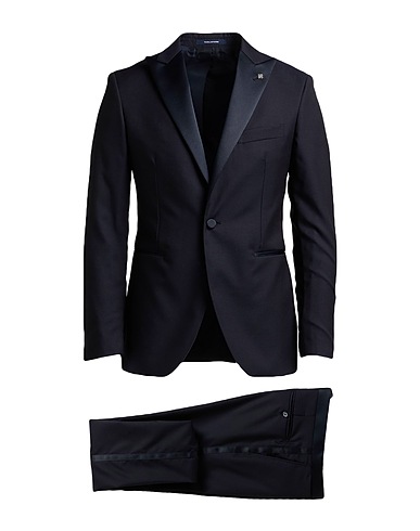 TAGLIATORE Suits Midnight blue 83% Wool, 17% Silk