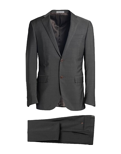 CORNELIANI 정장 브라운 80% 버진 울, 20% 모헤어