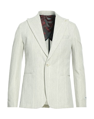 BERNA Blazer GRIGIO CHIARO 73% Cotton, 24% Polyester, 3% Linen