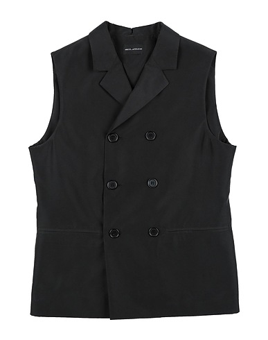 SKILL_OFFICINE Suit vest Black 70% Modal, 30% Polyester