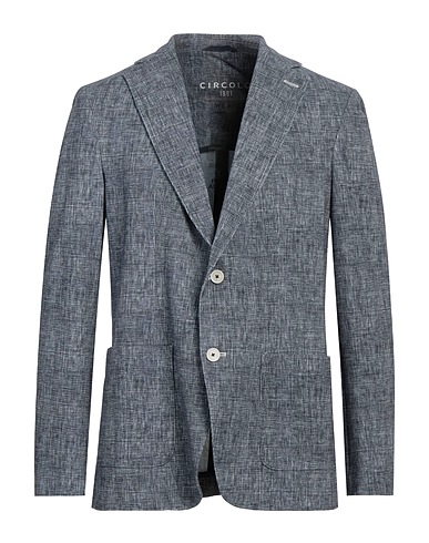 CIRCOLO 1901 Blazer Light blue 97% Cotton, 3% Elastane