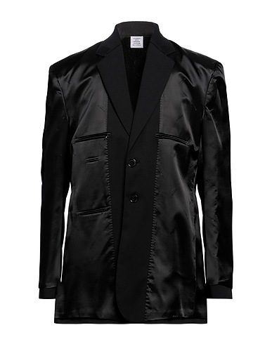 VETEMENTS Blazer Black 100% Cotton