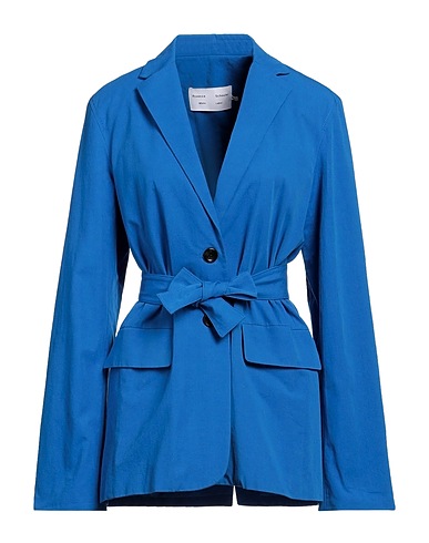 PROENZA SCHOULER Giacca Blu china 85% Cotone, 15% Lino
