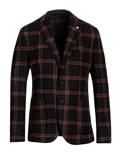 L.B.M. 1911 Blazer Blu notte 54% Acrilico, 24% Lana Vergine, 22% Poliestere