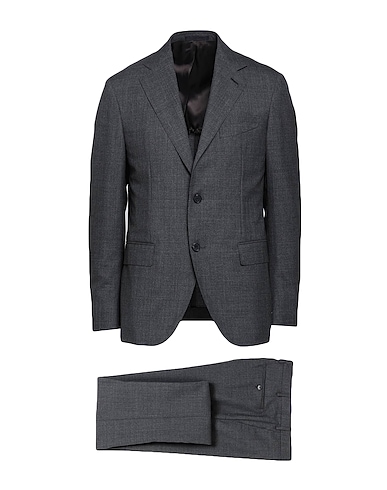 CARUSO Suits Lead 100% Wool