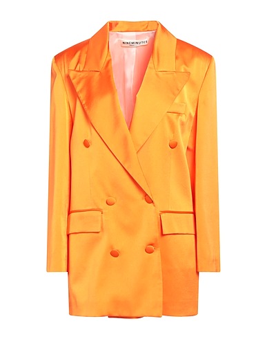 NINEMINUTES Blazer Orange 97% Polyester, 3% Elastane
