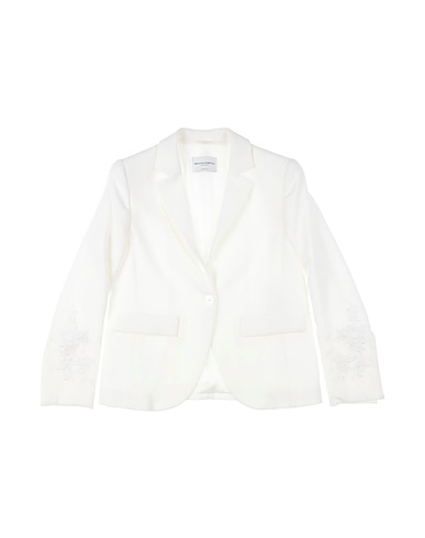 ERMANNO SCERVINO JUNIOR Blazer White 89% Polyester, 11% Elastane