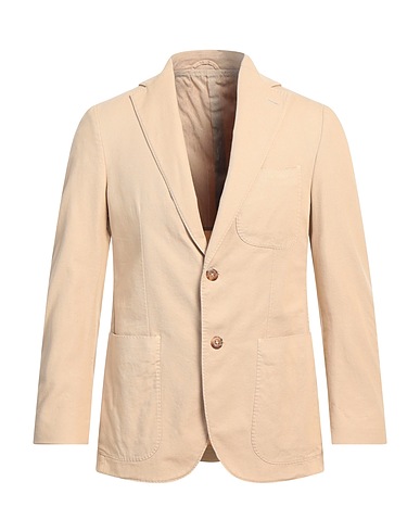 CARUSO Blazer Beige 98% Cotton, 2% Elastane