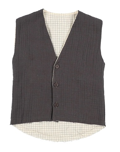 GAYALab. Suit vest Charcoal 100% Cotton