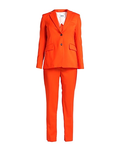 GRIFONI Suit Orange 100% Virgin Wool