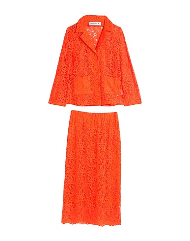 SHIRTAPORTER Suit Orange 42% Cotton, 33% Viscose, 25% Nylon