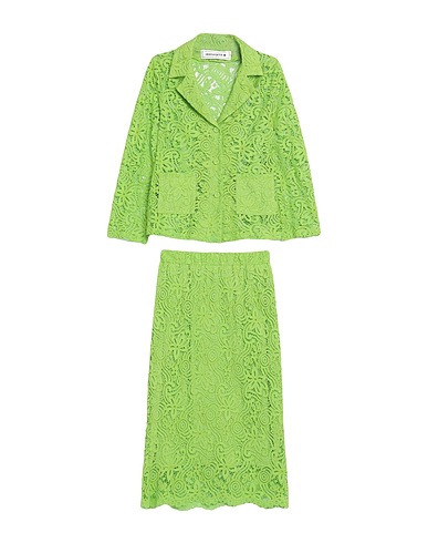 SHIRTAPORTER Suit Lime green 42% Cotton, 33% Viscose, 25% Nylon