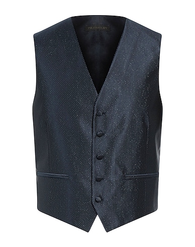 MANUEL RITZ Anzugweste Nachtblau 100% Polyester