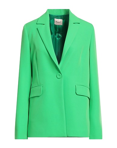 MARIUCCIA Blazer Green 89% Polyester, 11% Elastane