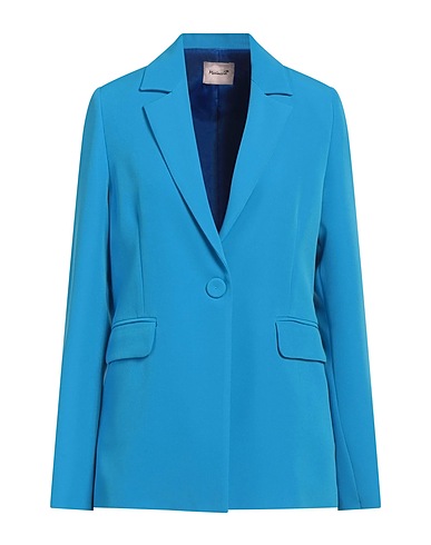 MARIUCCIA Giacca Azzurro 89% Poliestere, 11% Elastan