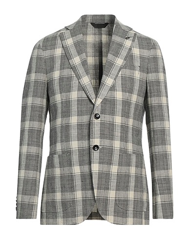 PAOLONI Blazer 81% Linen, 12% Cotton, 7% Silk