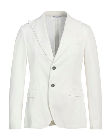 MANUEL RITZ Blazer 70% Cotton, 28% Linen, 2% Elastane