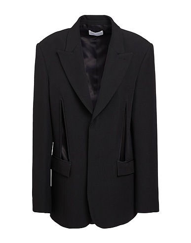 DION LEE Blazer Black 55% Polyester, 45% Wool, Viscose