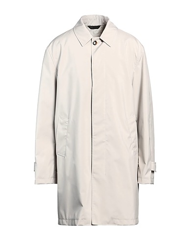 PAOLONI Full-length jacket Beige 100% Polyester