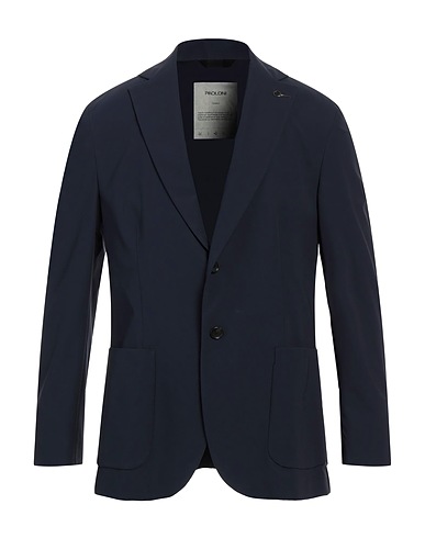PAOLONI Blazer Midnight blue 79% Polyamide, 21% Elastane