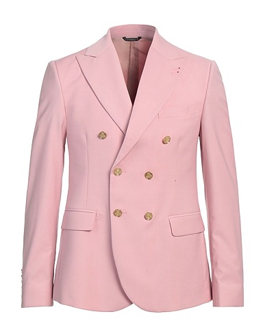 GREY DANIELE ALESSANDRINI Blazer Rosa 70% Poliestere, 28% Viscosa, 2% Elastan