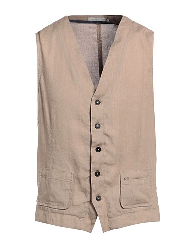WEBER+WEBER SARTORIA Gilet de costume TORTORA 50% Lin, 47% Lyocell, 3% Élasthanne