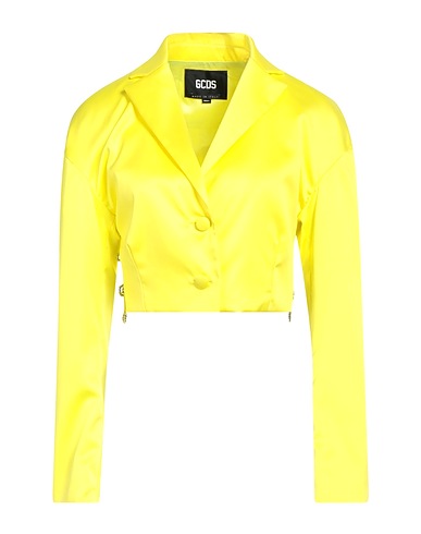GCDS Jackett Gelb 96% Polyester, 4% Elastan