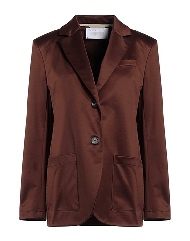 HARRIS WHARF LONDON Blazer Chocolate brown 100% Polyester
