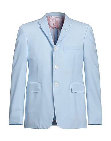 THOM BROWNE Americana Azul celeste 100% Lana