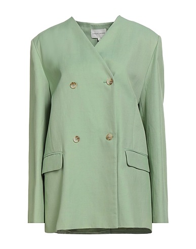 LOULOU STUDIO Giacca Verde chiaro 85% Viscosa, 15% Lino