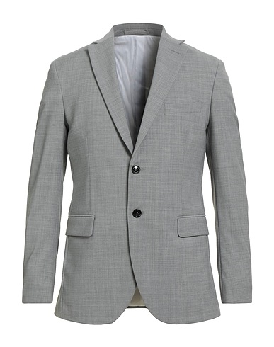 LIU •JO MAN Blazer Grey 53% Polyester, 43% Wool, 4% Elastane