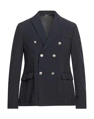 DANIELE ALESSANDRINI HOMME Blazer BLU NOTTE 100% Polyester