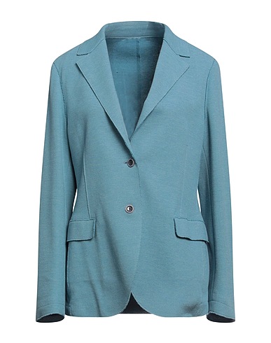 ELEVENTY Blazer Pastel blue 75% Cotton, 25% Polyester