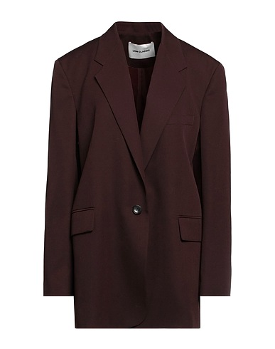 LOW CLASSIC Blazer Dark brown 100% Wool