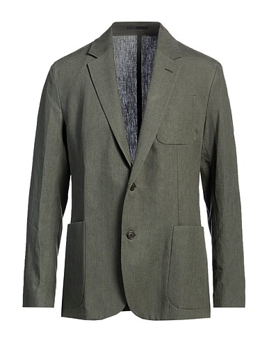 PAUL SMITH Blazer Military green 100% Linen