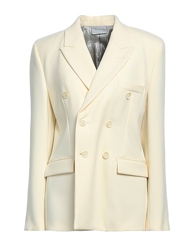 VTMNTS Blazer Beige 93% Virgin Wool, 7% Elastane