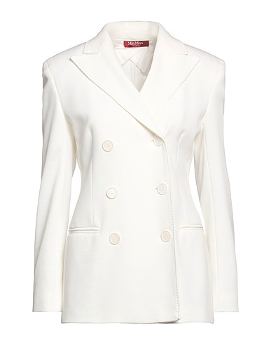 MAX MARA STUDIO Blazer White 100% Cotton
