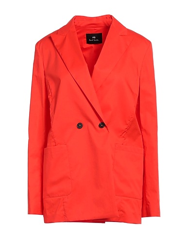 PS PAUL SMITH Giacca Rosso pomodoro 97% Cotone, 3% Elastan