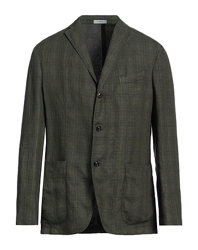 BOGLIOLI Blazer Military green 100% Linen