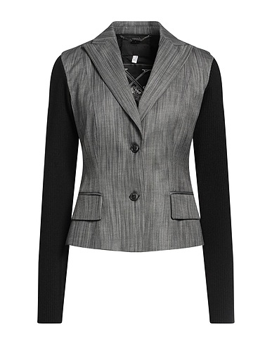 RICHMOND X Blazer Black 98% Virgin Wool, 2% Lycra®