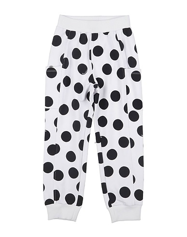 MONNALISA Casual pants BIANCO 95% Cotton, 5% Elastane