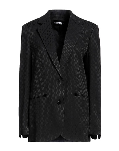KARL LAGERFELD Blazer Black 69% Acetate, 31% Viscose