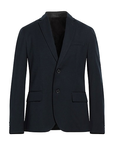 ARMANI EXCHANGE Blazer Midnight blue 63% Polyester, 20% Viscose, 15% Wool, 2% Elastane