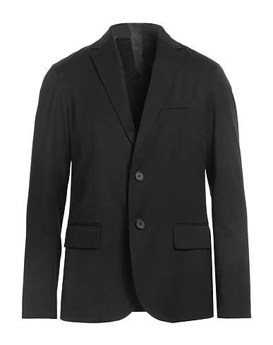 ARMANI EXCHANGE Blazer Nero 63% Poliestere, 20% Viscosa, 15% Lana, 2% Elastan