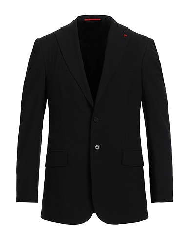 ISAIA Blazer Black 100% Cotton