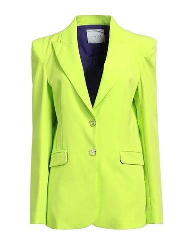 GAëLLE Paris Blazer Lime green 88% Polyester, 12% Elastane